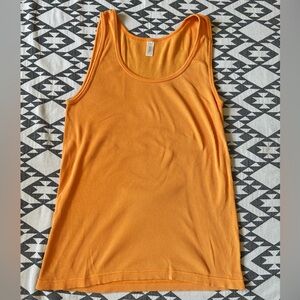 J.Crew Large Cotton Tank Tangerine 🍊